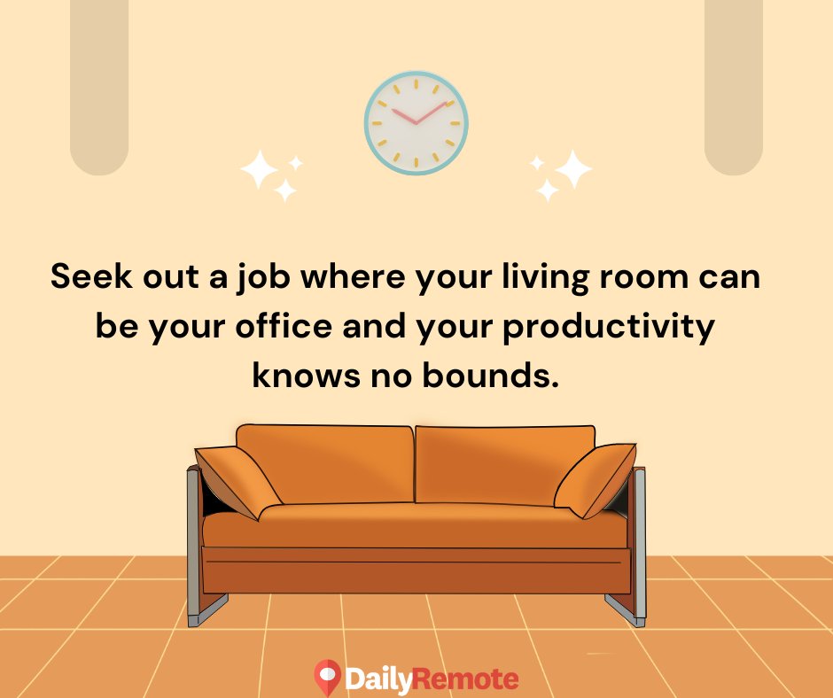 daily_remote's tweet image. Searching for a remote job? Want to work from home?

Visit dailyremote.com

#remotejobs #workfromhome #telecommute #jobsearch #jobopportunities #remotework #digitalnomad #telework #flexibleworking #remotejobsearch