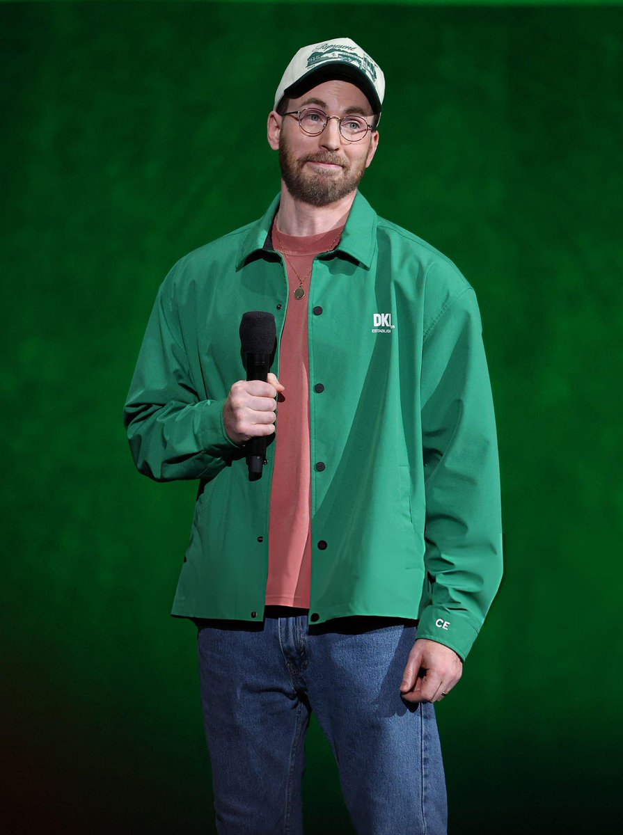 Chris Evans on stage today for doomsday