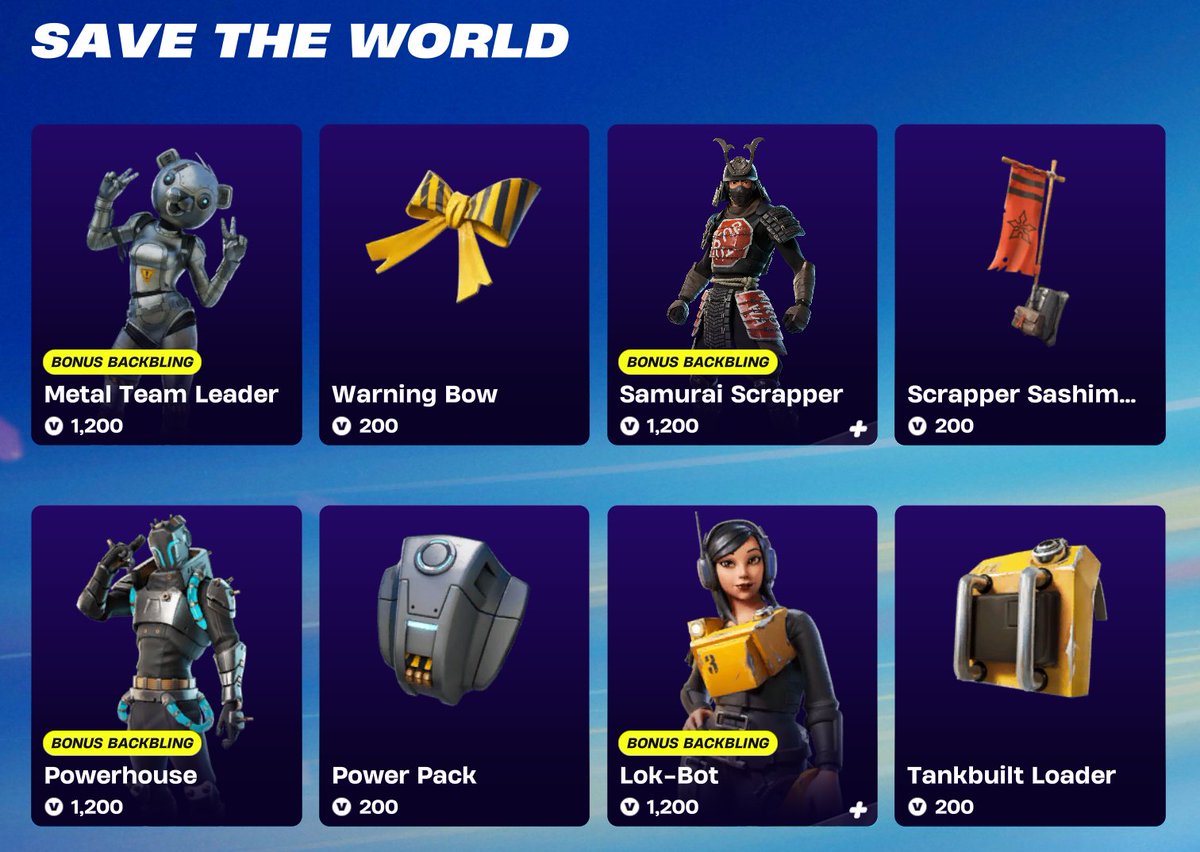 archer | Fortnite: Save the World tweet media