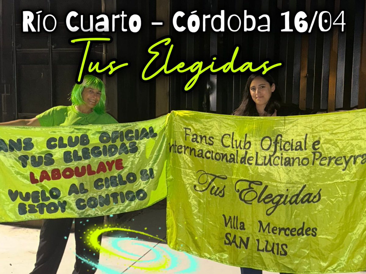 FCOI TusElegidas ✋💚 tweet media