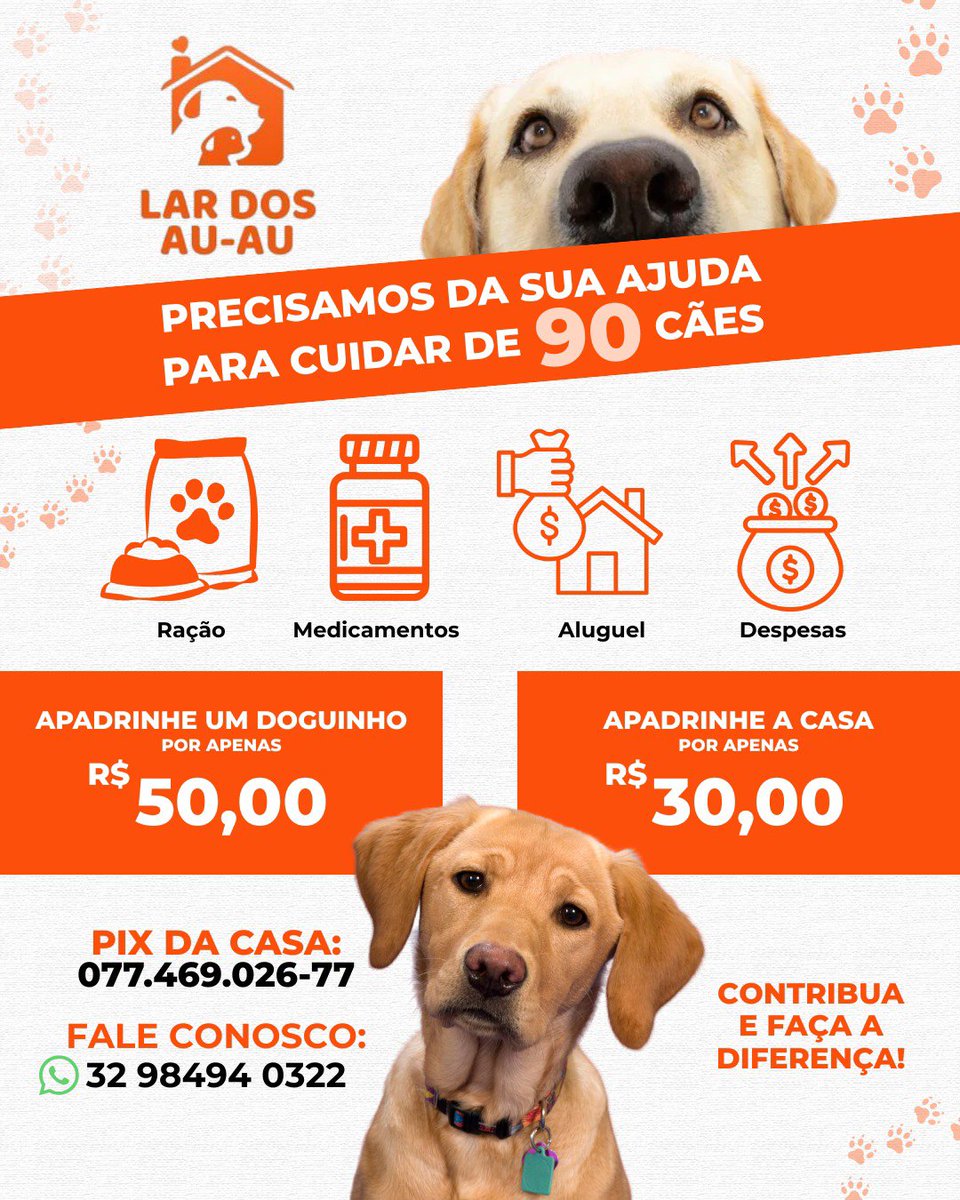 🏠Lar Dos Au-Au🐾🐶90 Cãezinhos tweet media