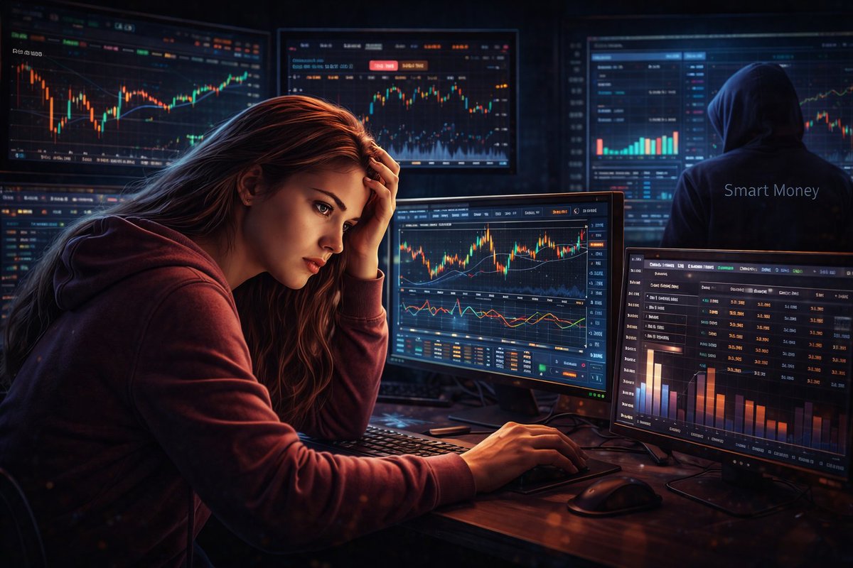 Alinax012's tweet image. You’re Watching the Wrong Signal in Crypto

Most traders stare at charts all day…

But still lose money

Why?

Because they’re focusing on the wrong signals.

Let’s break down the real lesson behind this 👇

#CryptoEducation #LearnKaroCryptoKaro #CryptoTrading
