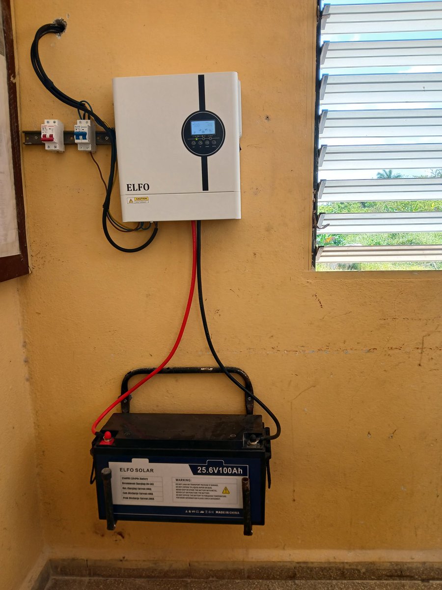 CanteraChambas's tweet photo. 💡☀️ ¡Tenemos instalados paneles solares en nuestra @CanteraChambas¡
Ahora sí, se facilita el trabajo y conjuntamente el cumplimiento de las informaciones.
#Avilmat a la Vanguardia energética 👏
@PaulinoPrezVie1 @Emp_Avilmat #LatirAvileño https://t.co/1JP6fiHbar