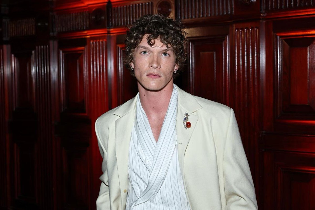 New photos of Connor Storrie at Tiffany &amp; Co.’s Blue Book 2026: Hidden Garden Gala in NYC!