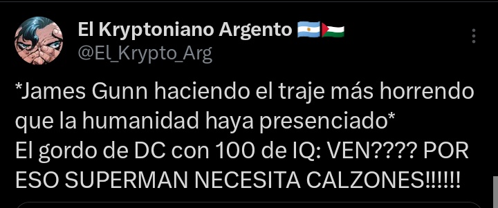 El Kryptoniano Argento 🇦🇷🇵🇸 tweet media