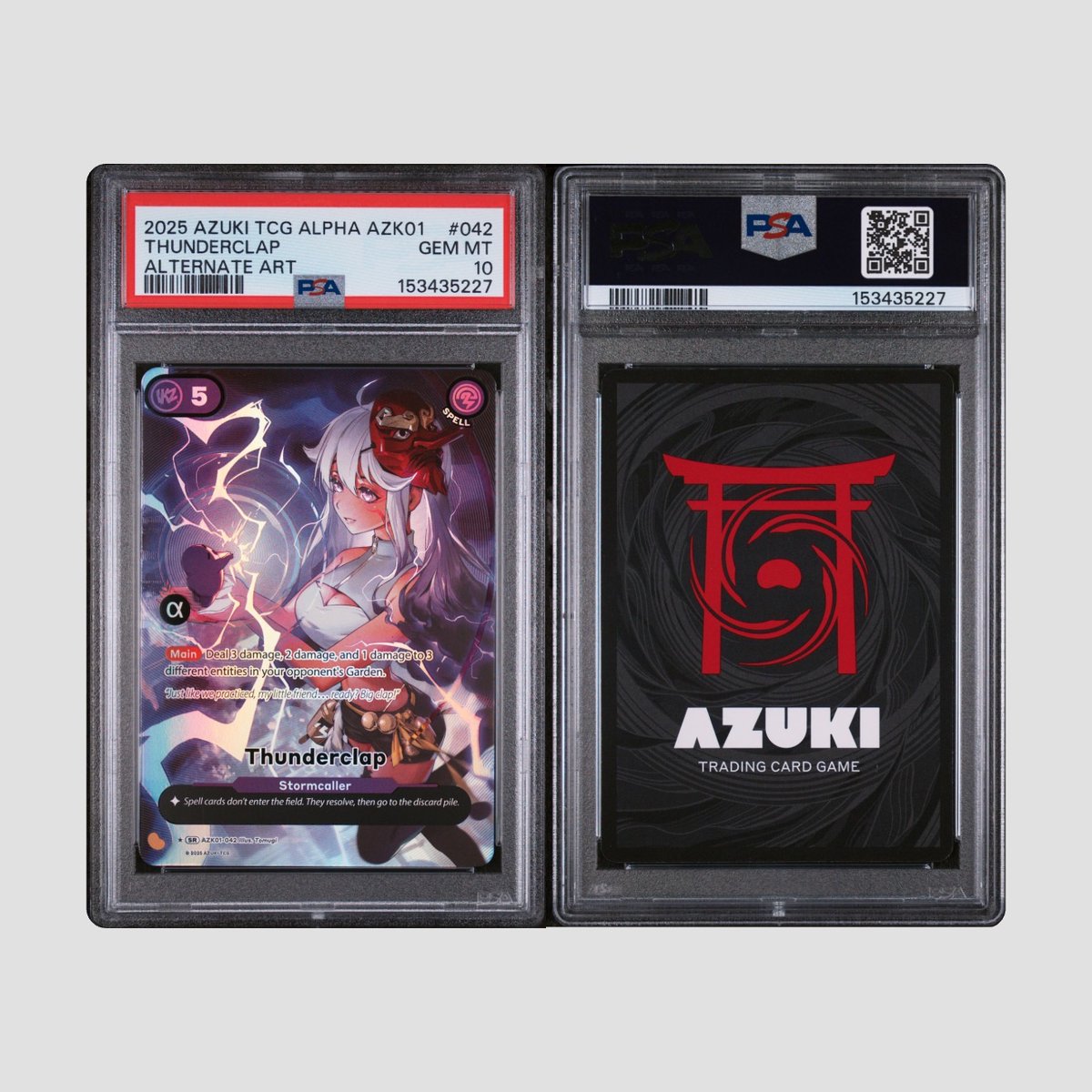 Yq1119apzzQun's tweet photo. First two PSA 10 alt art cards from alpha box boosters? 😎

We did it! https://t.co/VYN1ukxEyb