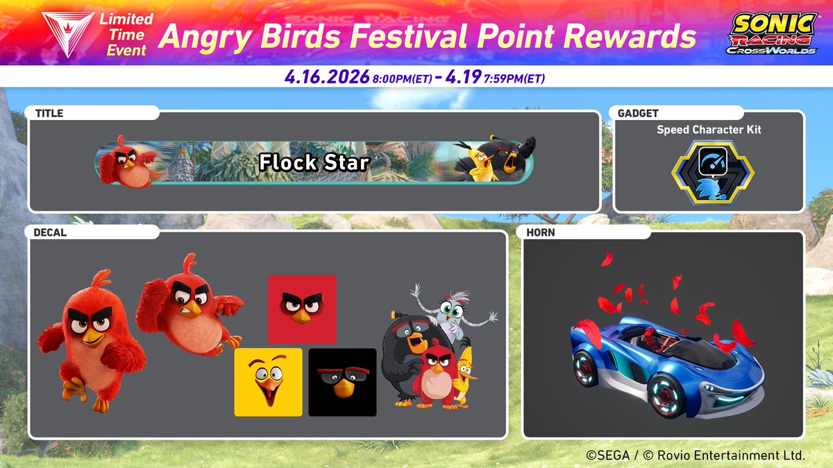 Sonic Racing: CrossWorlds tweet media