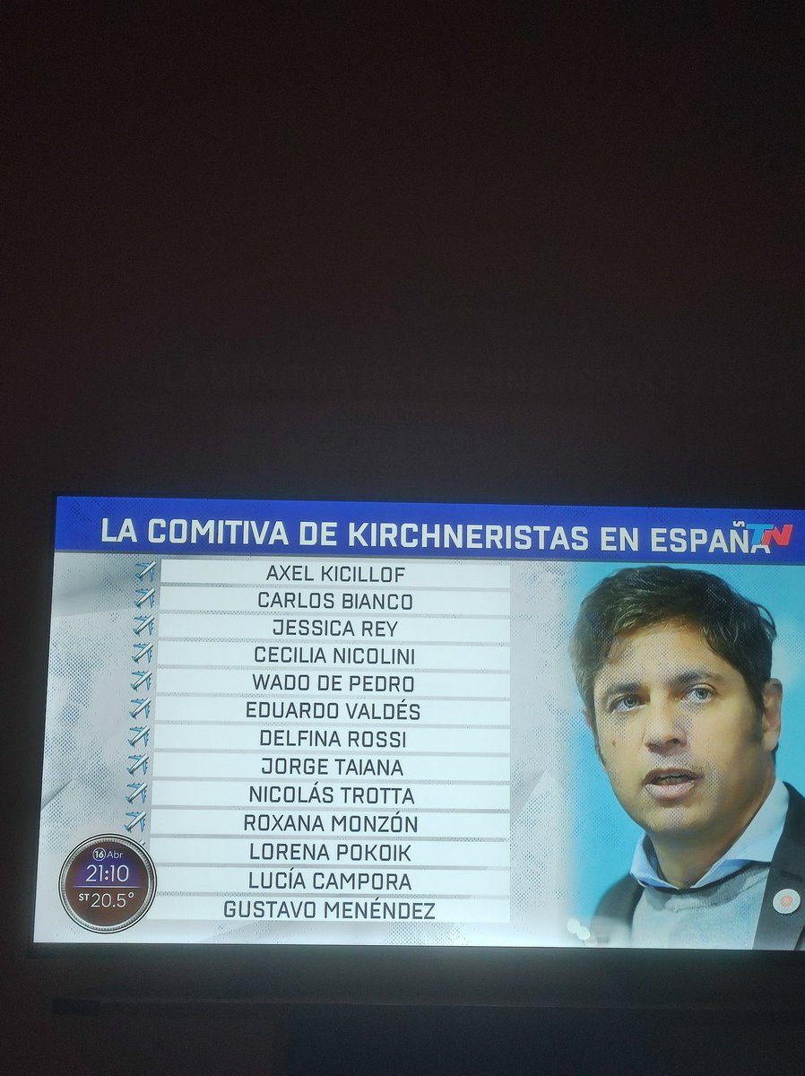 <a href="/sergiopeinador/">SERGIO RODRIGUEZ ✌️</a> Che de este viajecito que se mandó Kichillof y su comitiva, no se habla no ?