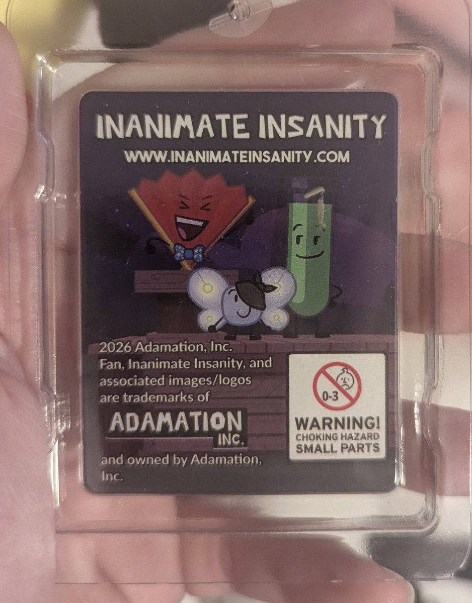 InanimateUpdate's tweet image. The new batch of Inanimate Insanity plushies are shipping for buyers, so here's a look at all of the new tags!

MePhone &amp;amp; Fan: @.naoworshipper

#inanimateinsanity