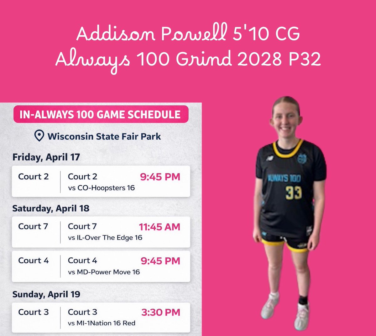 Addison Powell tweet media