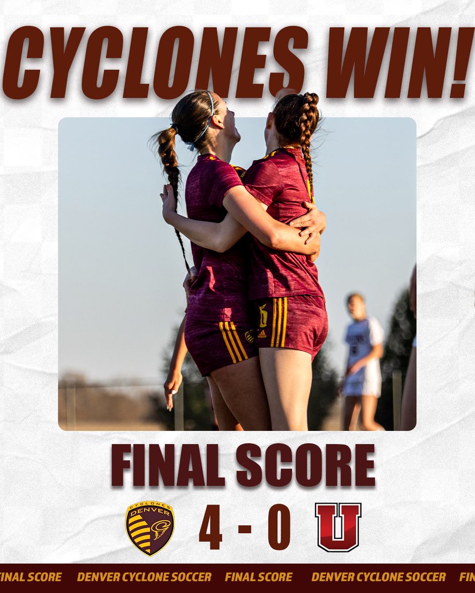 DenverGsoccer's tweet photo. Cyclones Win!! ⚽️🌪️ https://t.co/lSqP1VLQbY