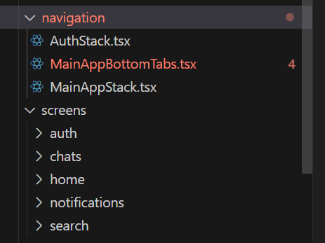 Dee_bugger's tweet image. Day 2 on #buildinginpublic.

For first-time audiences, I am building a #reactnative social app quite similar to X for my portfolio.

Today I worked on the navigation. I have several onboarding screens aside from the main app navigation, so I created three files.
#mobileapp #dev