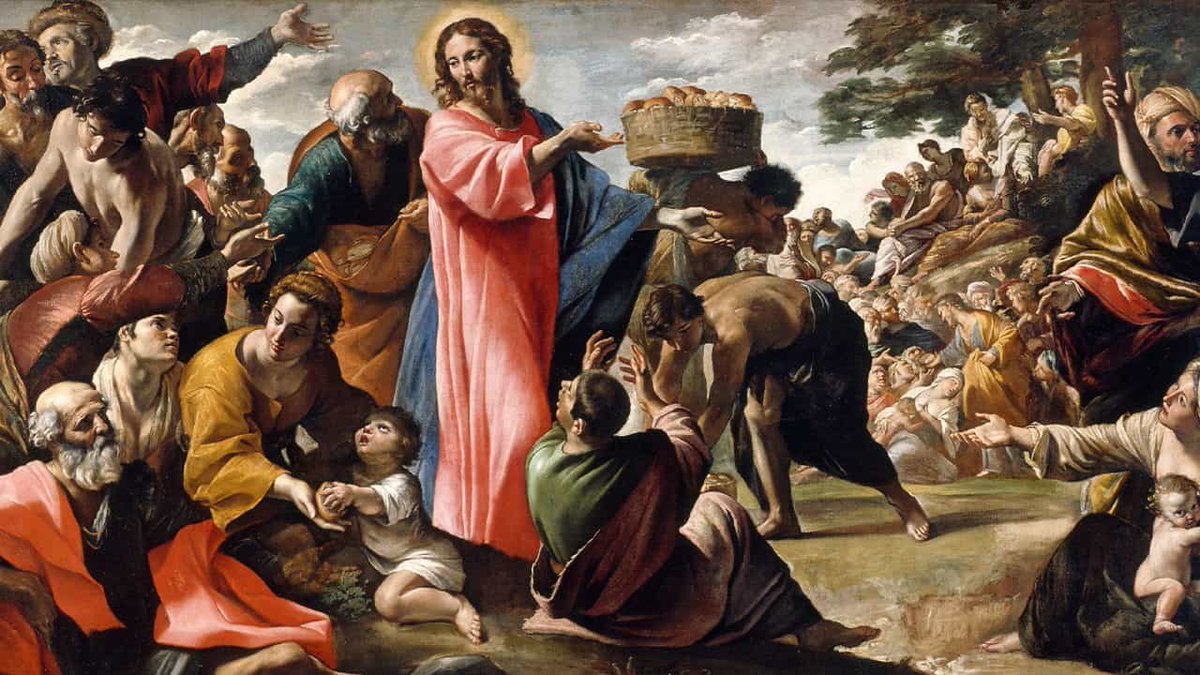 ✝️ EVANGELHO DO DIA - 17/04/2026

Jo 6,1-15

Naquele tempo, 1 Jesus foi para o outro lado do mar da Galileia, também chamado de Tiberíades. 2 Uma grande multidão o seguia, porque via os sinais que ele operava a favor dos doentes. 3 Jesus subiu ao monte e sentou-se aí, com os seus