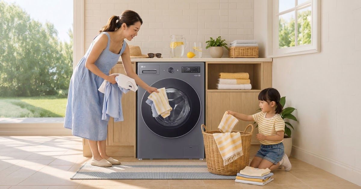 TekkiePinas's tweet image. 🧺 LG Electronics Philippines introduces a smarter way to do laundry with its Slim Front Load Combo Washer Dryer—featuring AI Direct Drive™.  🤖🐾 #LGPhilippines #SmartLaundry #HomeInnovation

Read 🔗 buff.ly/Q3Y0ub4