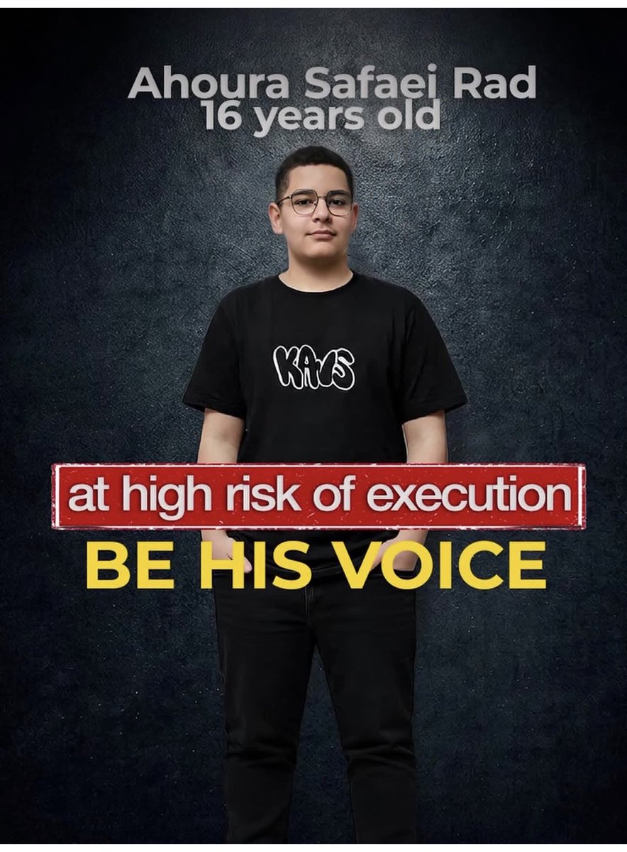 AazSan56111's tweet photo. @Joopiter15 @PiersUncensored @javidshah72v @piersmorgan @PahlaviReza IRGC is executing children in Iran 

#StopChildExecutions
#KingRezaPahlavi‌ForIran https://t.co/s2R85eE8pB