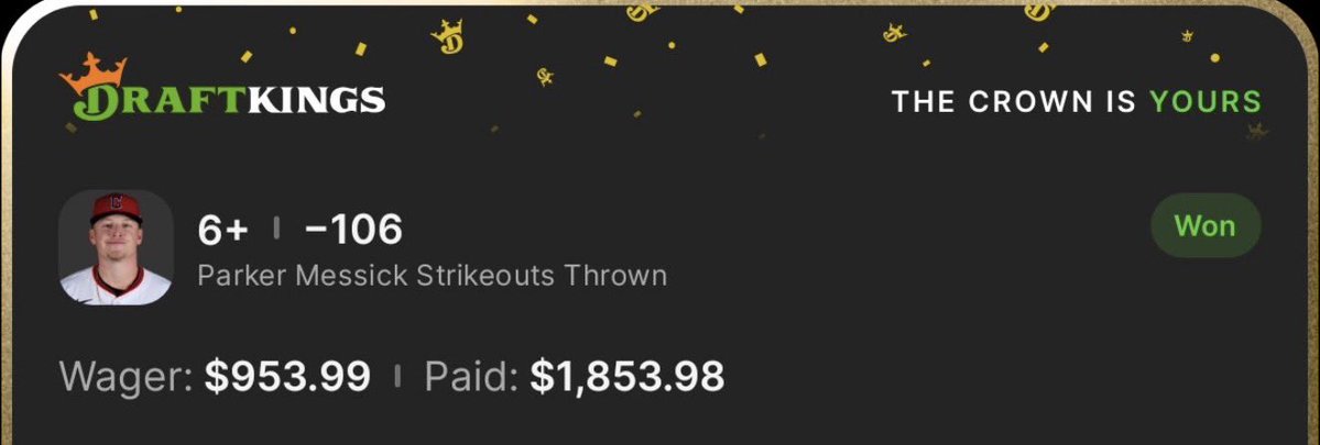 PIbele89823's tweet image. Doesn’t get easier than that ✅

#NBA #DFS #DraftKings                 #nfl #MLB #CSGO #kbo #fanduel #prizepicks #tennis #GamblingTwiiter #CollegeBasketball #CollegeFootball #highschool