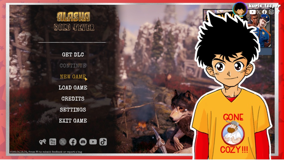kurix_tooper's tweet image. 🎮 Alaska Gold Fever — Ep 01 on #Twitch
📅 April 17, 2026
🕑 09:00 AM PHT/ 01:00 UTC/ 09:00 PM ET (Apr 16) / 06:00 PM PT (Apr 16)
📺 twitch.tv/kurix_tooper
Starting a gold mining empire in the Gold Rush era
#AlaskaGoldFever #simulation #tycoon #wildwest #goldrush #PNGTuber