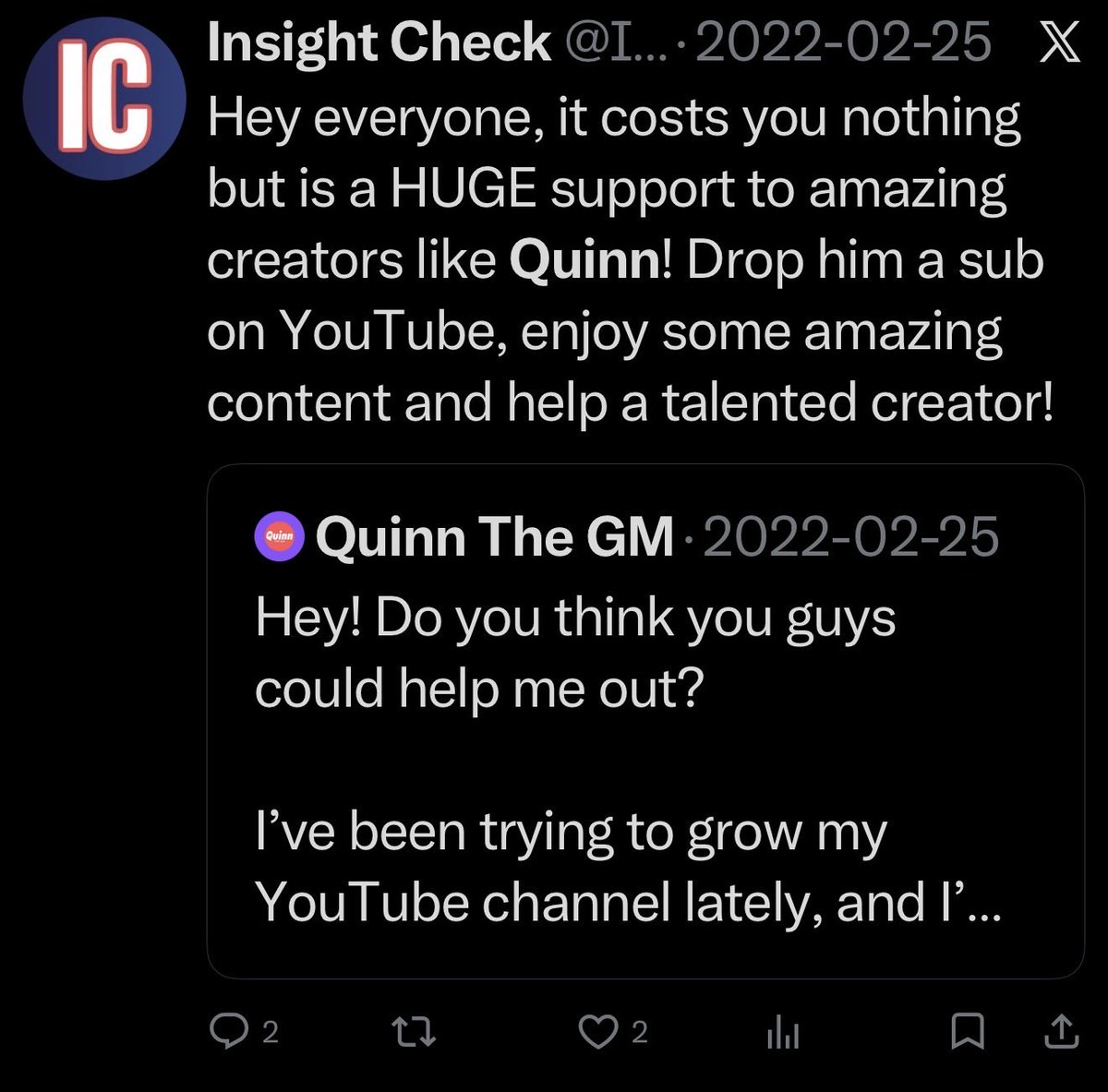 Insight Check tweet media
