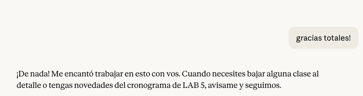 _valerialaura's tweet photo. @Ladob "me encantó trabajar en esto con vos..." vamo a calmarno claudio! https://t.co/JagLTJJUam