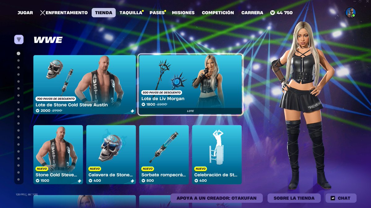 Otakufansite's tweet image. 🙏 Código OTAKUFAN en Fortnite 🙏
💜 SORTEO DE 10MIL PAVOS 
🎉 ¡YA SOMOS 89/300! 🙌
#Fortnite #tienda #Skins