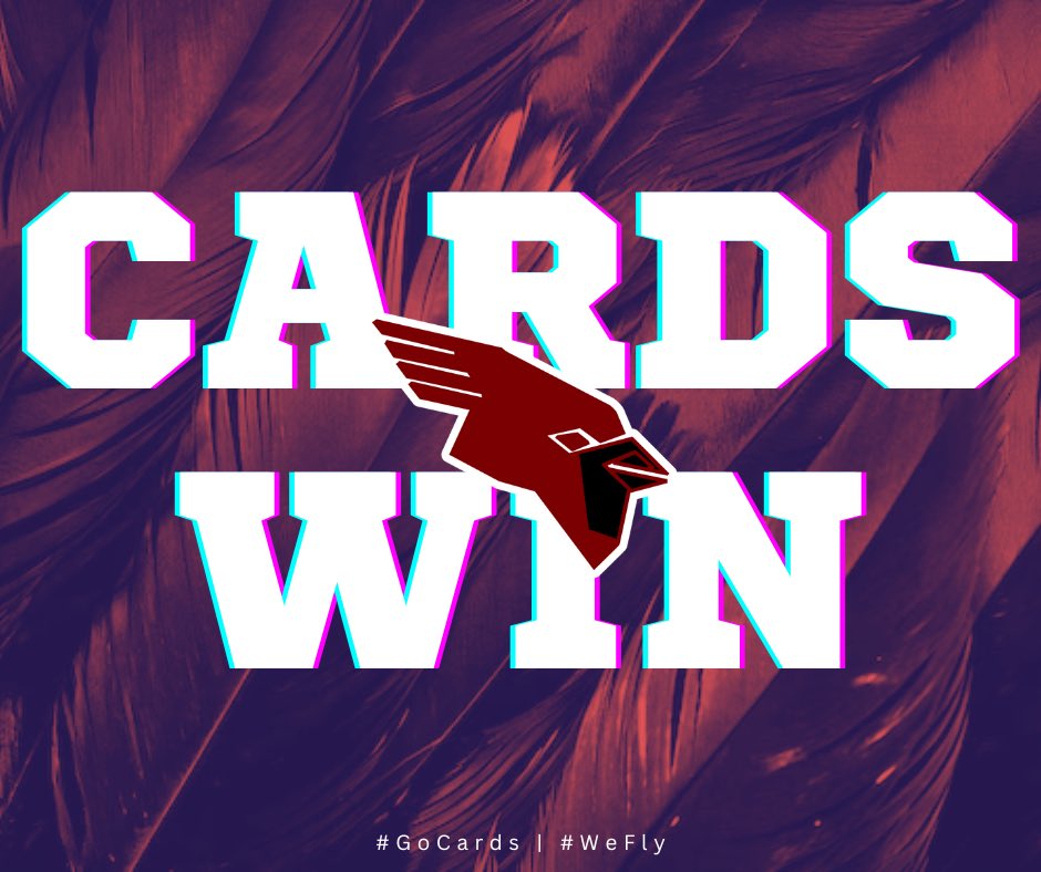 🚨 CARDS WIN 🚨

FINAL: MID 16, PAR 0

Cards roll with 16 runs on 16 hits in a complete team effort.

Kulow: 2 H, 4 RBI, HR
A. Jafferis: 3 H, 4 RBI, HR
Stroede: 2 H, 3 R, 2 RBI
E. Jafferis: 2 H, HR

Nolte also went yard. 😮‍💨

Cece Smith in the circle: 1 H, 7 K

#GoCards | #WeFly