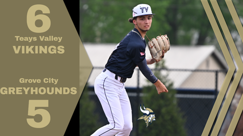 TV_Athletics's tweet photo. Viking Baseball with a Non-League win at Grove City tonight. https://t.co/0LaqDxIfxx