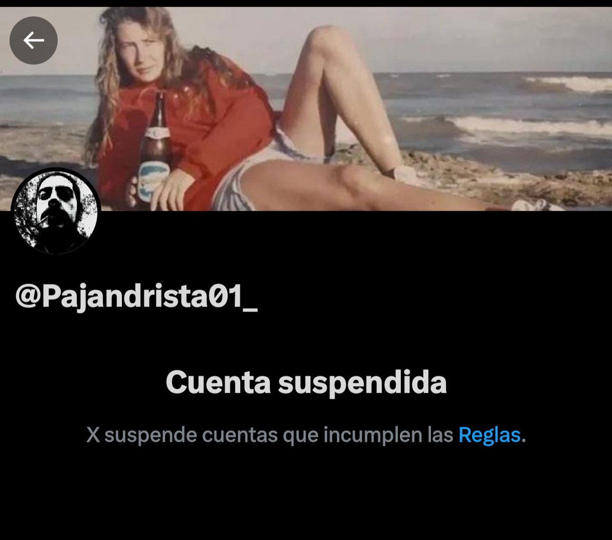 ¿Qué pasó acá? Uno de mis pocos héroes en este lío. Espero un retorno triunfante  <a href="/Pajandrista01_/">Pajandrista de Pajandri ⸸</a>