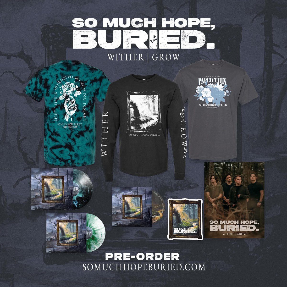 SMHBband's tweet photo. Our new album “𝖶𝖨𝖳𝖧𝖤𝖱 | 𝖦𝖱𝖮𝖶” is out everywhere June 12th. 

Pre-orders available now. 

https://t.co/MqUmuioJNS https://t.co/CC6WqWKMkn