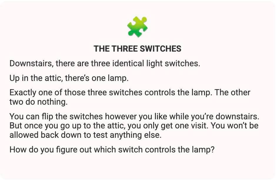Scixp's tweet photo. Which switch controls the lamp? https://t.co/Y40lC3cDeP