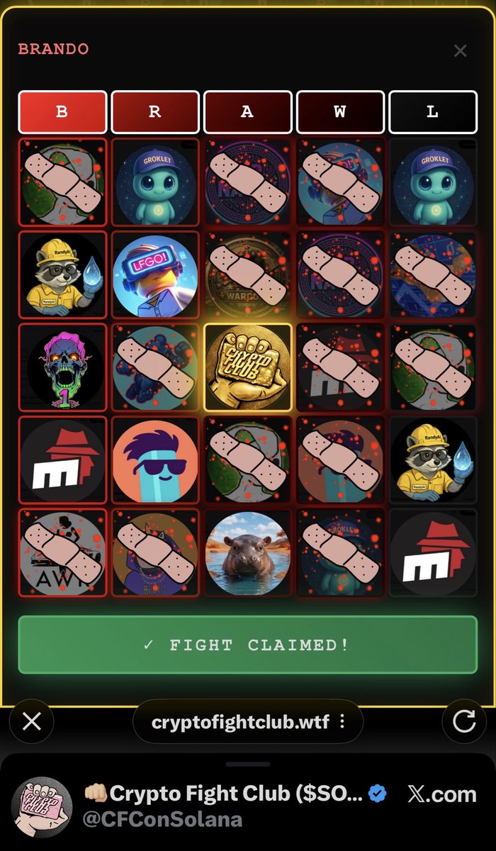 👊🏼Crypto Fight Club ($SOAP) tweet media