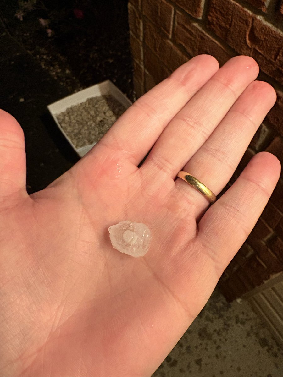 simoesbernardo's tweet photo. @NashSevereWx #tspotter big hail in Brentwood, close to Old Hickory Blvd https://t.co/J44N724m8e