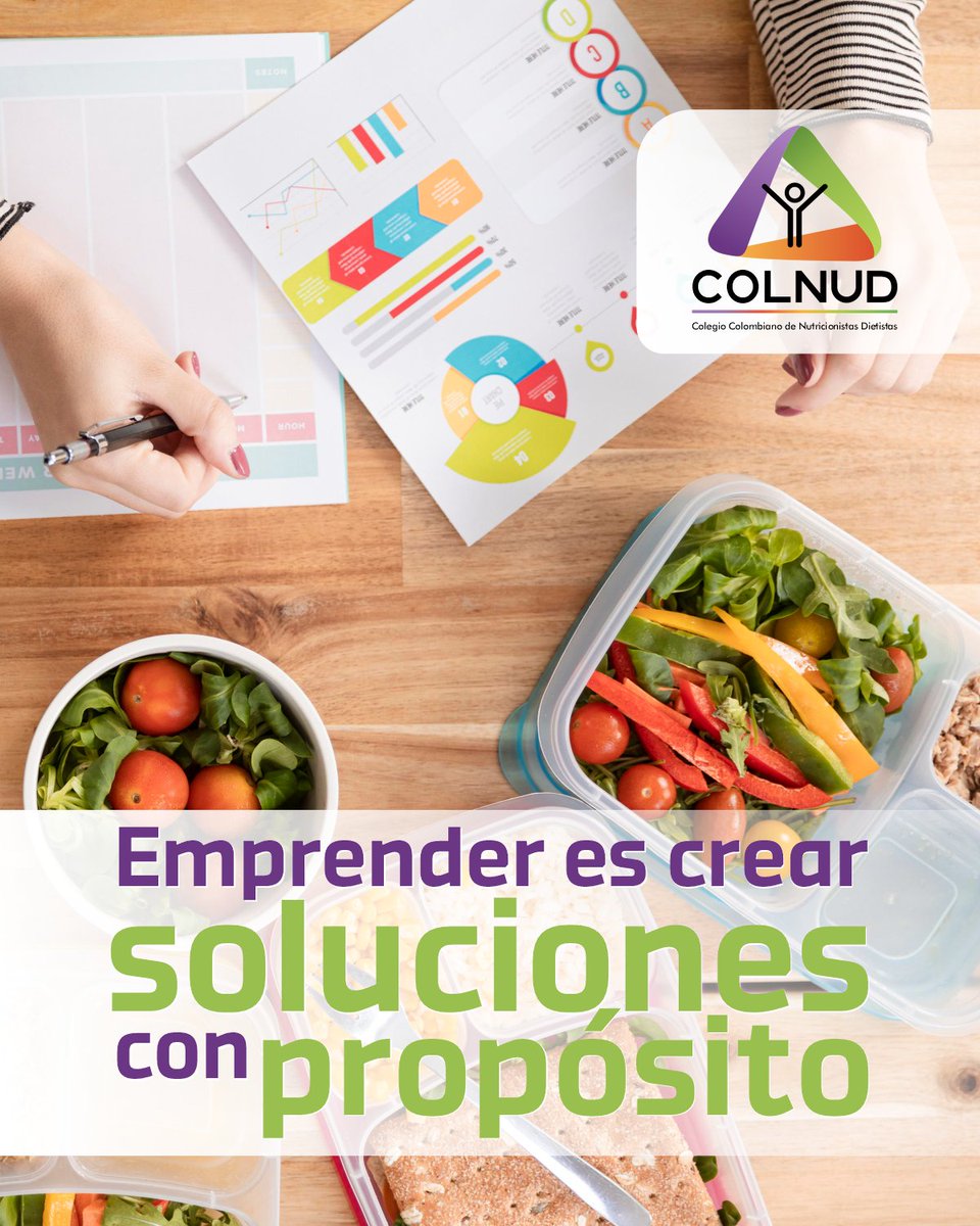 El emprendimiento con enfoque en salud y nutrición fortalece sistemas más resilientes e innovadores. #Innovación #SaludPública #COLNUD