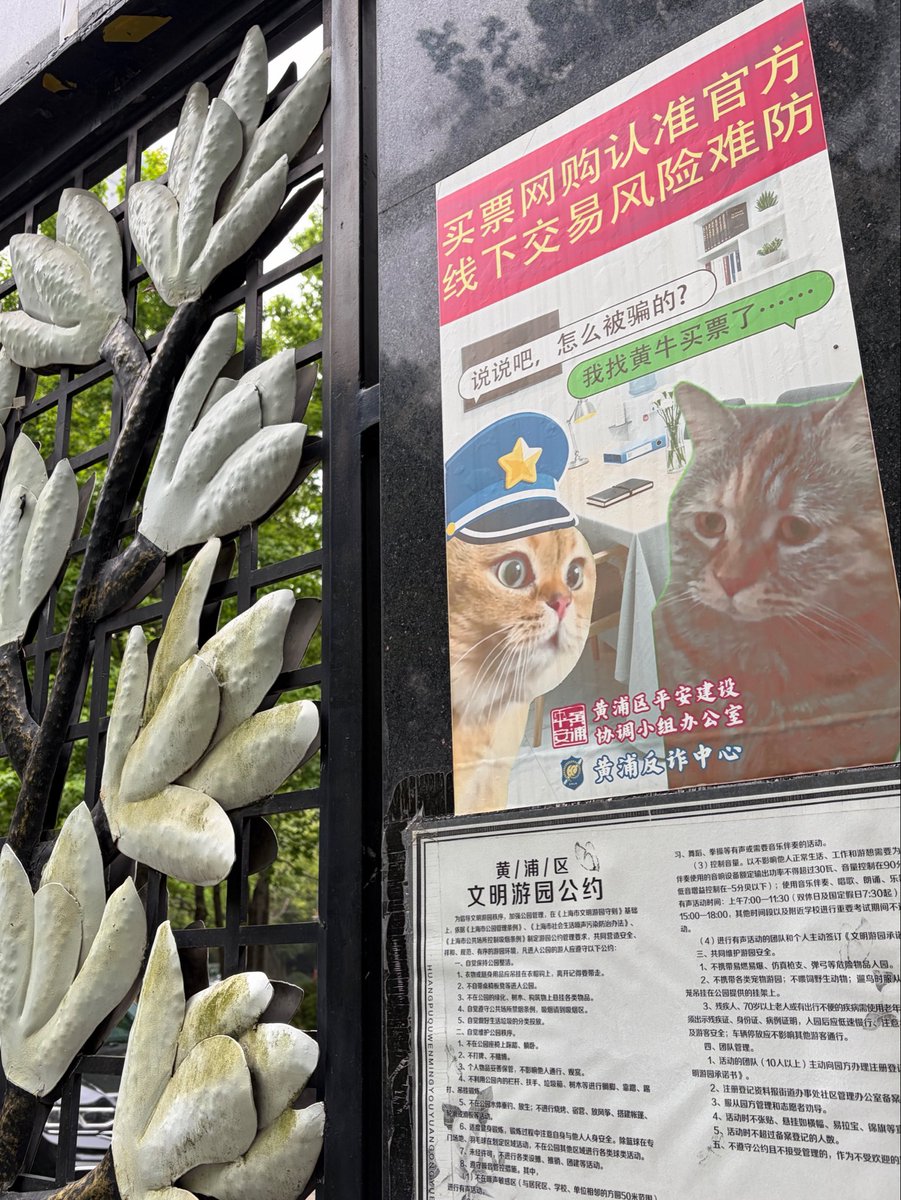 🇨🇳興奮のせいか早く目覚めてしまったので近くの公園でも散歩しよ〜と歩いてたら知らない老夫婦に「どこ行くんだ！」と問われ、公園だよと言ったら「こっちだ！」と案内され、案内板の前で「こっちにもこっちにも道がある！好きなとこに行け！」と言われ、中国を浴びています🤗（口調は怖いが親切）