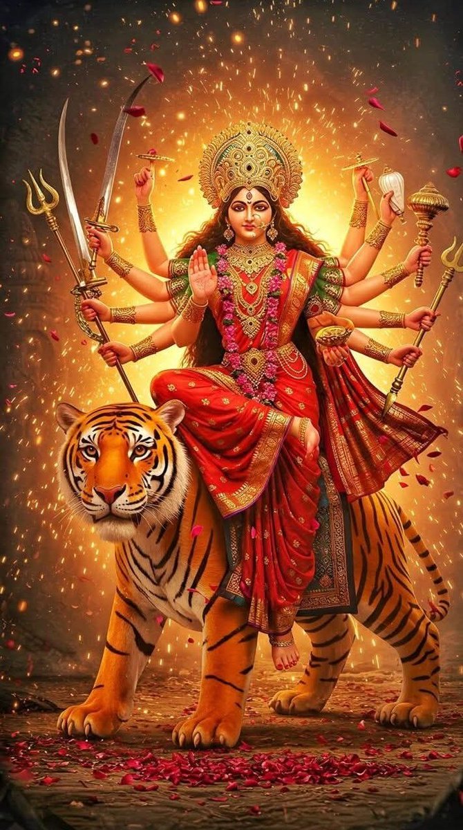 Rajpalbhaker33's tweet image. माँ दुर्गा की असीम शक्ति और कृपा से हर बाधा दूर हो 🙏🔥

साहस, शक्ति और विजय का प्रतीक—माँ शेरावाली
आपके जीवन में सुख, समृद्धि और रक्षा का आशीर्वाद दें 🌺✨

जो सच्चे मन से माँ को पुकारे, उसकी हर मनोकामना पूर्ण होती है 🙏

जय माता दी 🐅🌼
#JaiMataDi #MaaDurga #Shakti #Blessings