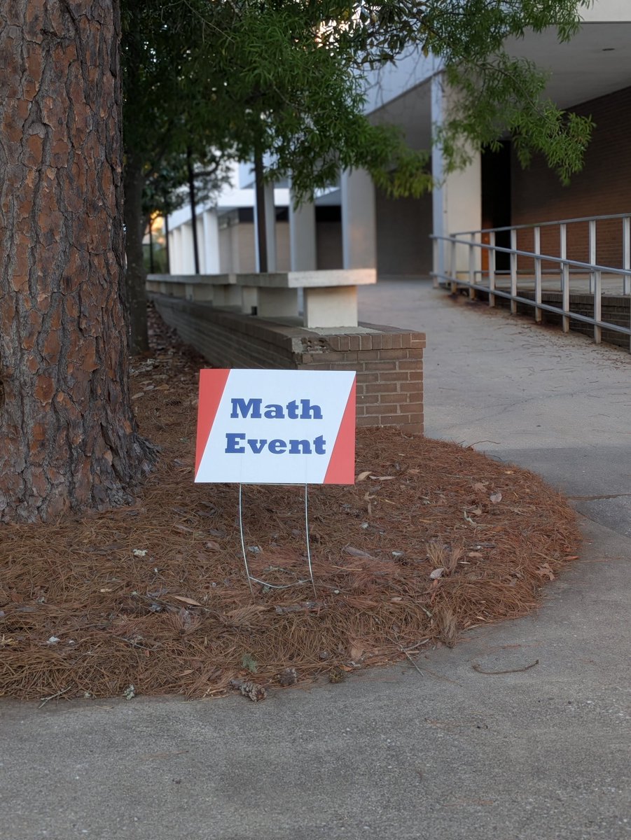 fmumath's tweet photo. Happy Conference Eve! https://t.co/YyhqxJllxg