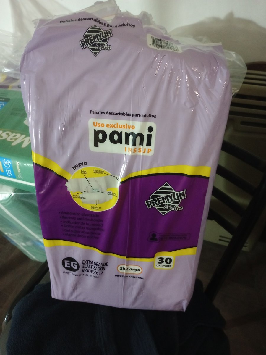 Me pasó algo curioso: llegaron los pañales gratuitos de PAMI para mí suegra y son premium. hermosos
No sé qué pasó