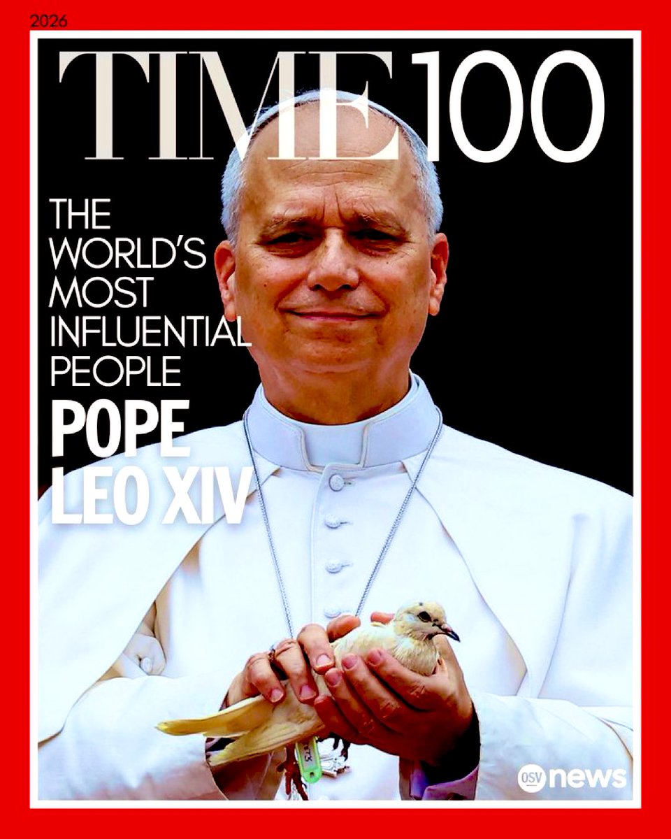 El primer Papa estadounidense es ys un modelo a seguir para las causas de la paz y la esperanza en el primer año de su Pontificado. De De Chicago a Chiclayo, Perú y después al Vaticano 

El Papa León XIV es uno de los TIME100 de 2026 ista anual de TIME de las personas más
