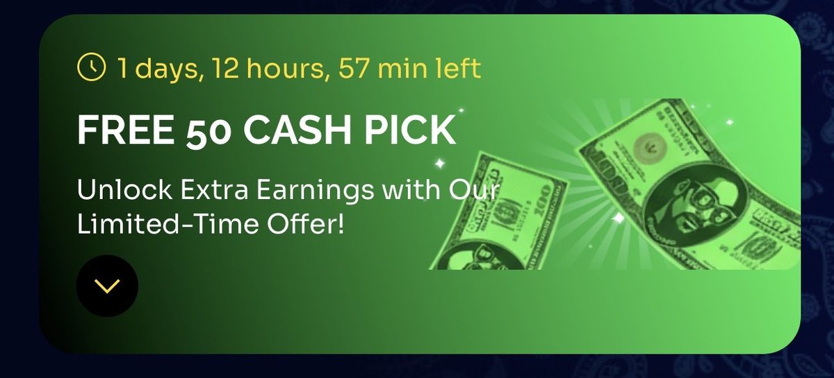 GhostEVplays's tweet image. 🏒 Dogg House Bonus Bet Play

🎾 +871 (FV +929.07)
Playing: $50 Bonus Bet

🌟 Got you a match of up to 100 in Dogg free cash on your first purchase, use code U-BRA-CAT-41 on signup!  snoopdogg.appsonair.link/U-BRA-CAT-41

#dogg #house #sports #nhl #tennis