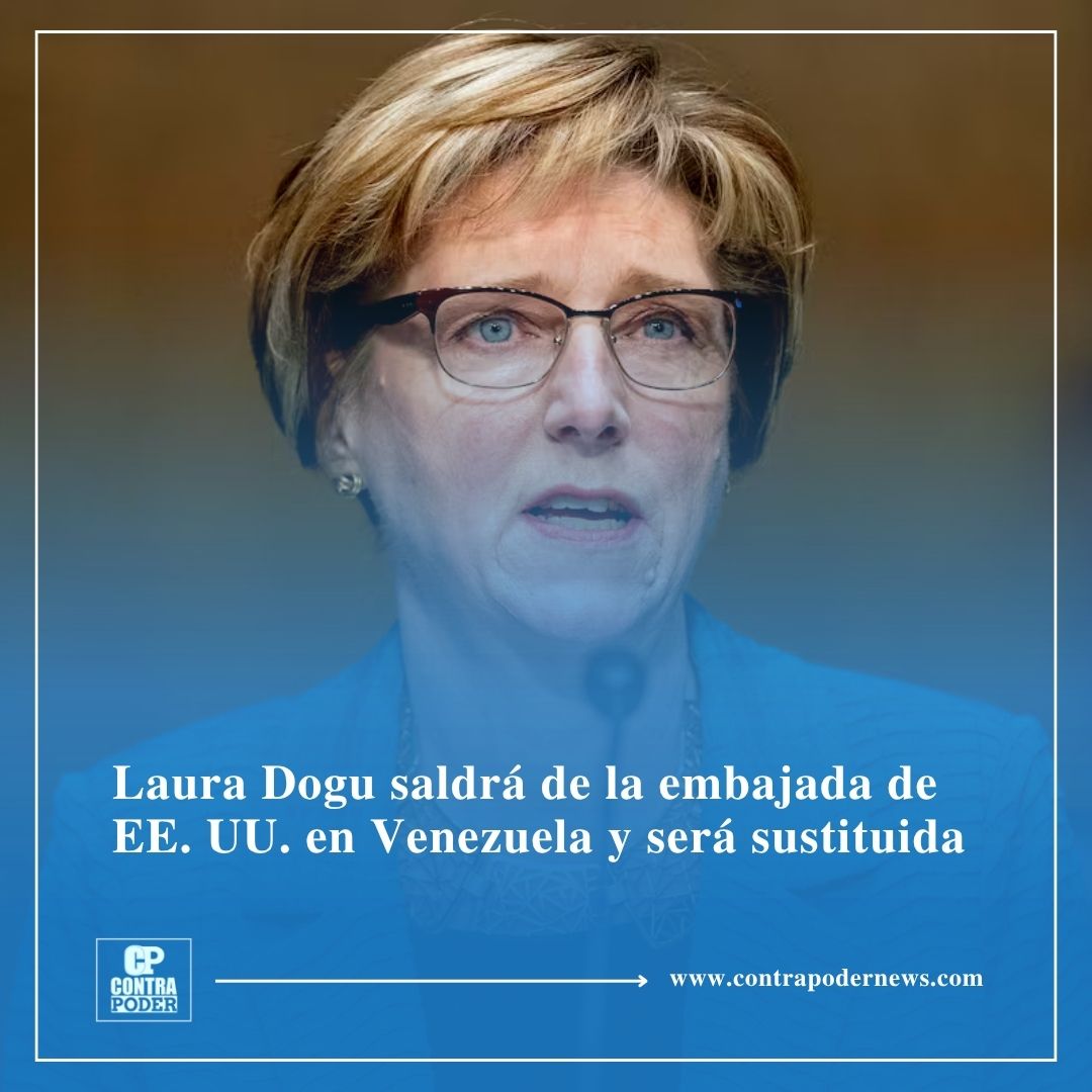 ContraPoder30's tweet image. 🔗 Lee esta y otras noticias en nuestra página web: contrapodernews.com/laura-dogu-sal…

🇻🇪🇺🇸 | La encargada de Negocios de EE. UU. en Caracas, Laura Dogu, informó este miércoles 15 de abril de 2026, que su asignación temporal en Caracas, Venezuela, está llegando a su fin, por lo que