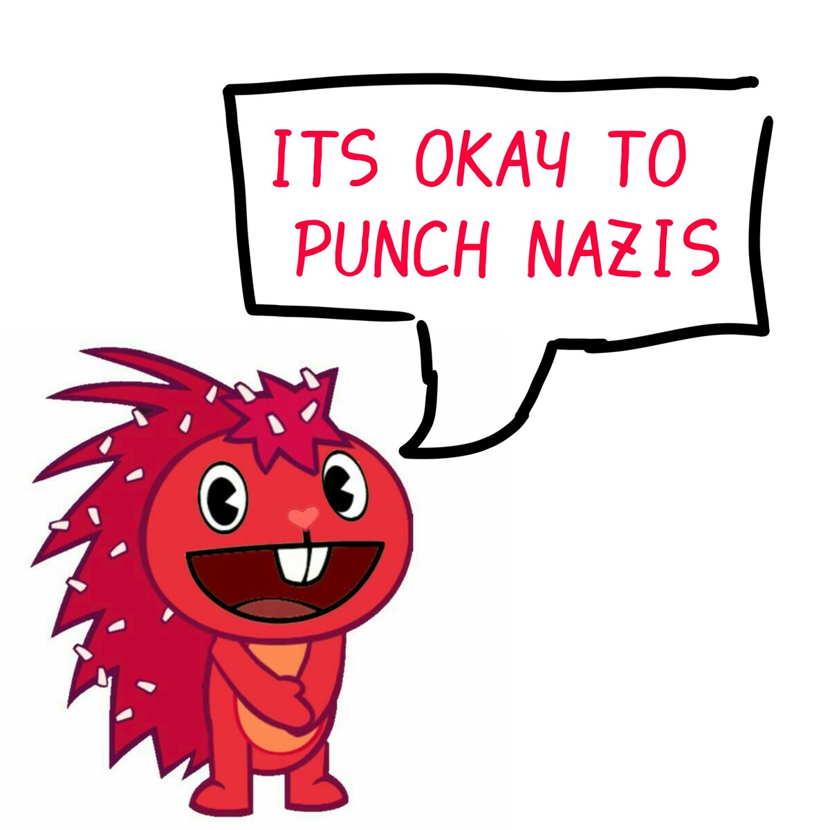 tobytime777's tweet image. #htf #flaky #happytreefriends #fucknazis #punchnazis