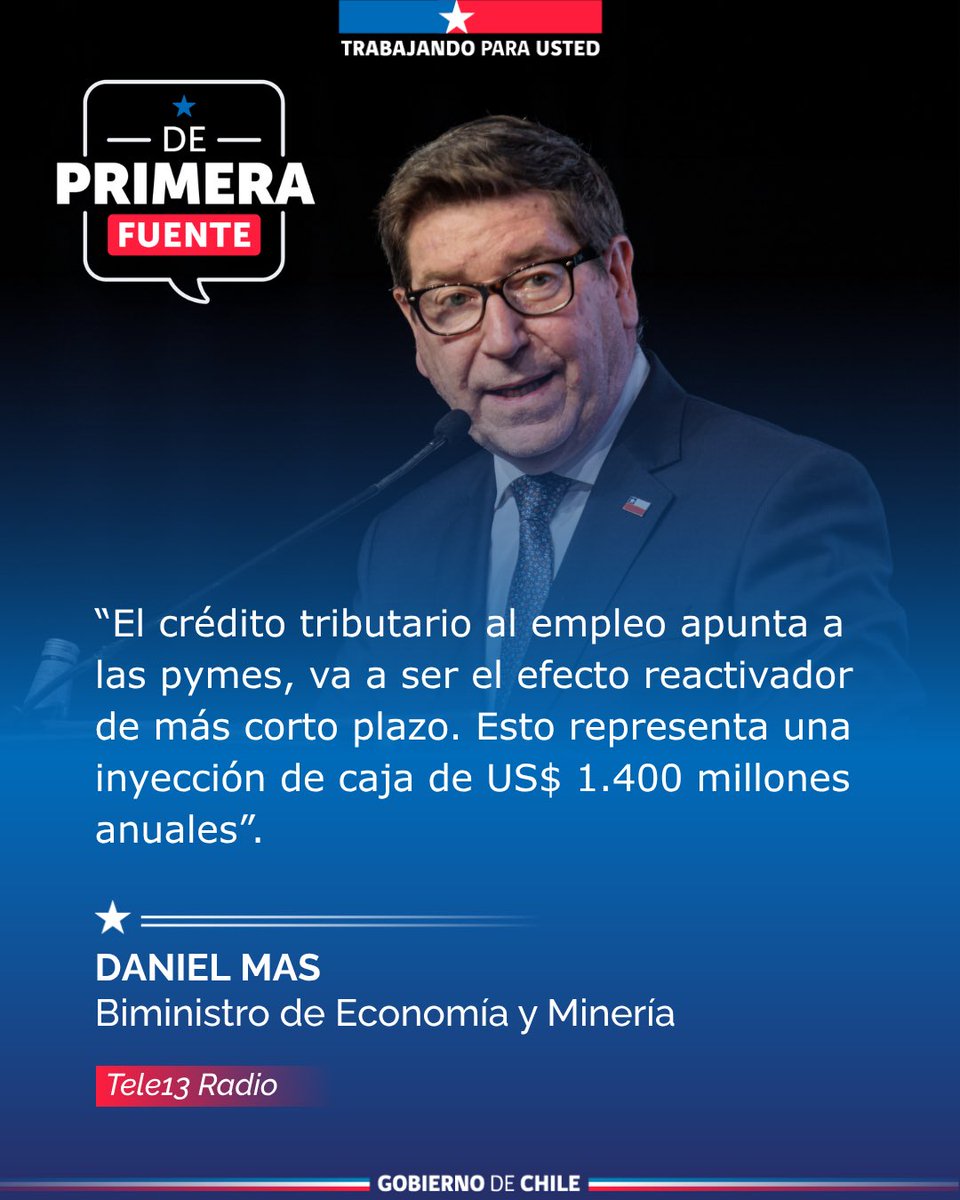 Gobierno de Chile tweet media