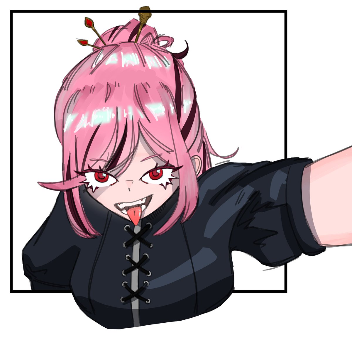 #callillust
The new outfit makes me feel something...
