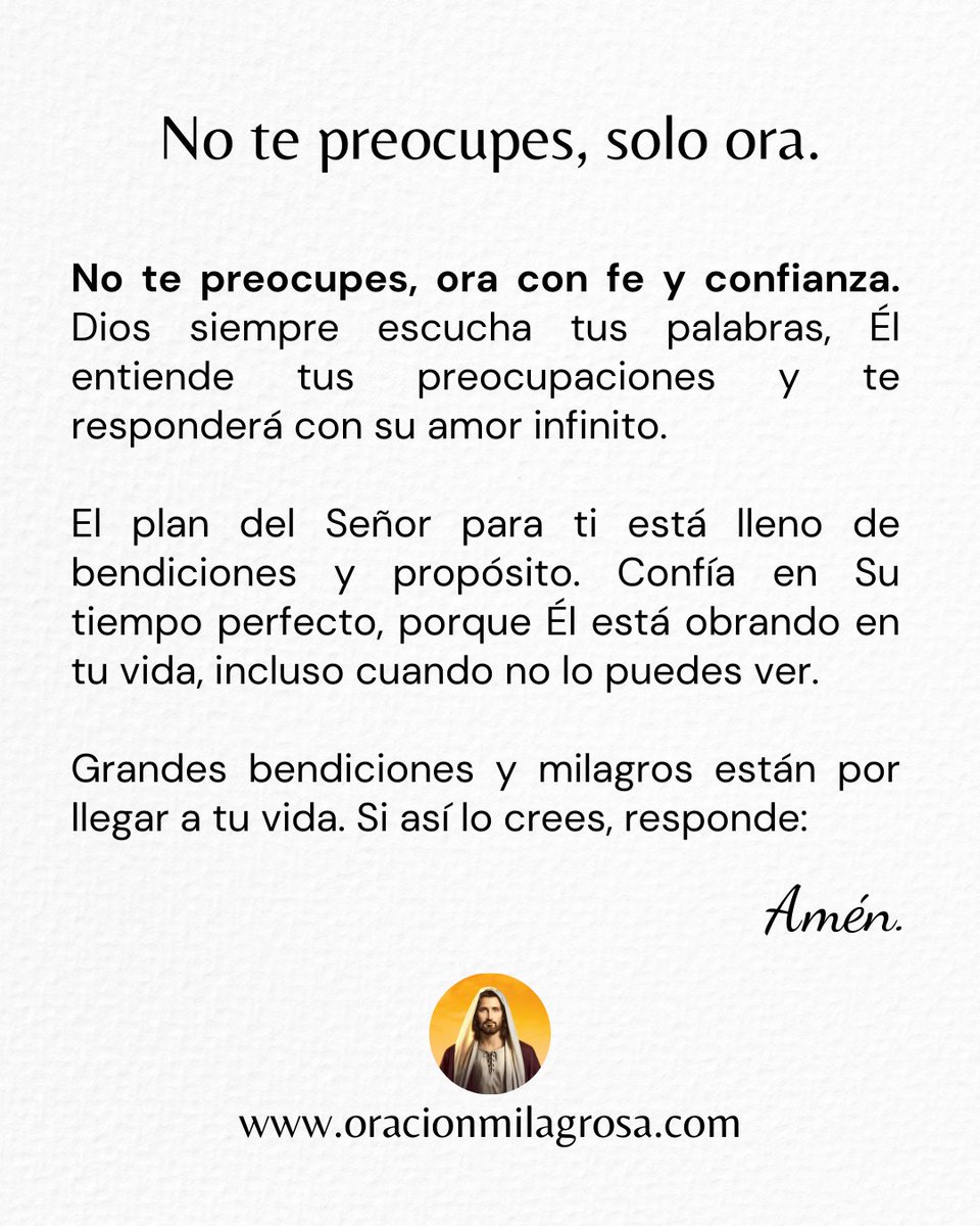 Oración Milagrosa tweet media