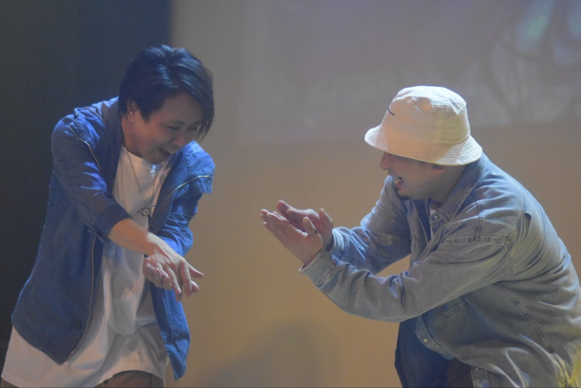 改めて #らぼライブ ありがとうございました！

ショーケースは、叢さん(<a href="/snow_sou/">叢🍀4/25山口あにくらっしゅ</a> )とのユニット「大草原尻不可避ωωω」で出演しました！

叢さんありがとうございました！楽しかった〜！
また歌って踊りましょう！

セトリはALTへ

#らぼライブ24
#ﾖｼｻﾝﾌｫﾄ

📷 by Yoshi君（<a href="/HiGHER_Yoshi/">Yoshi@4/12らぼライブ📸</a> ）