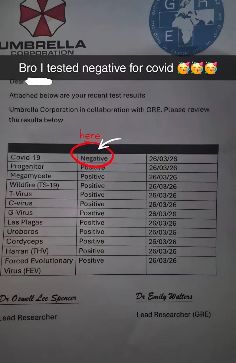 looks    like    i’m   covid   free.