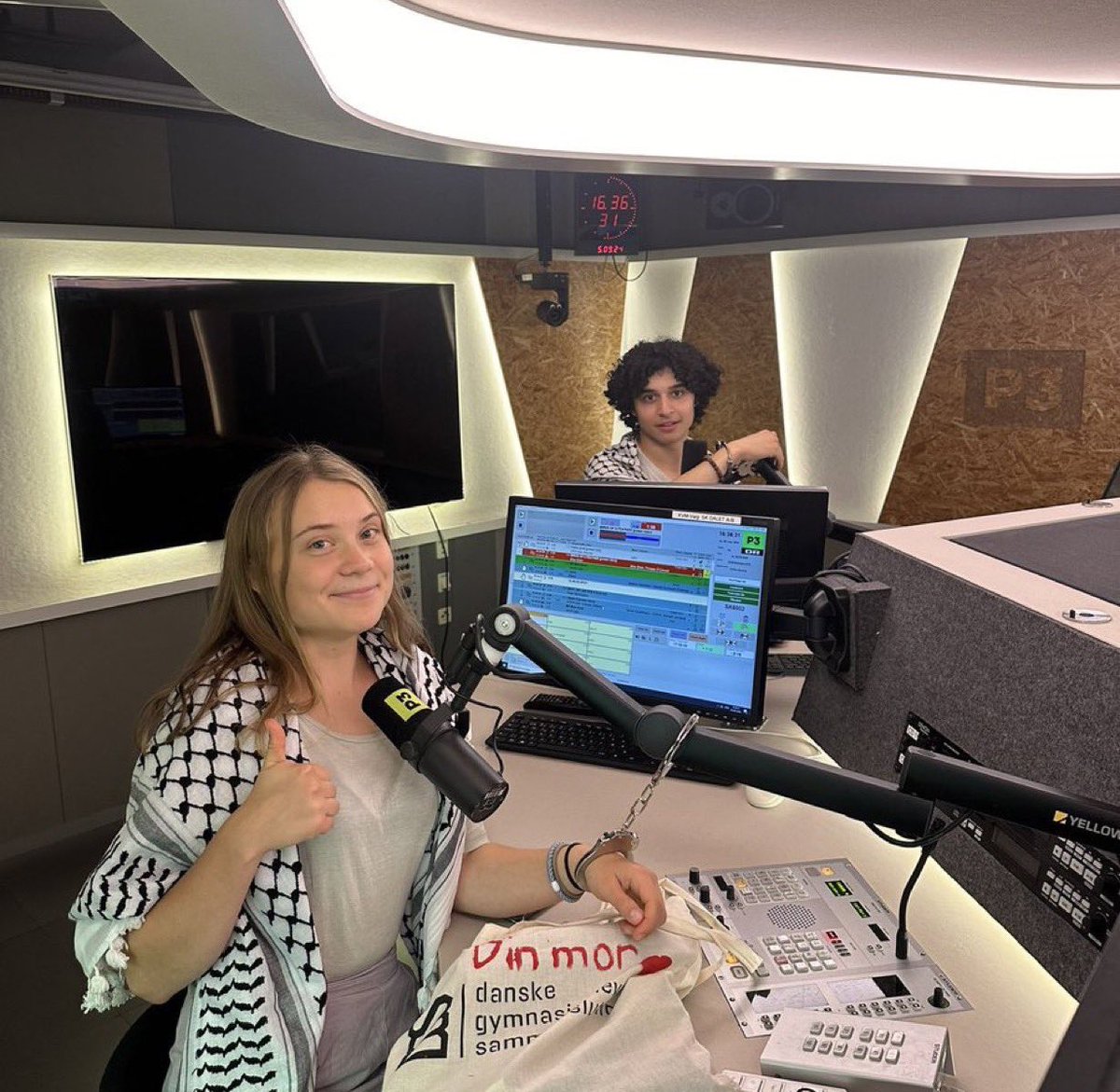 Do you stand with Greta Thunberg? Raise your hand 👋