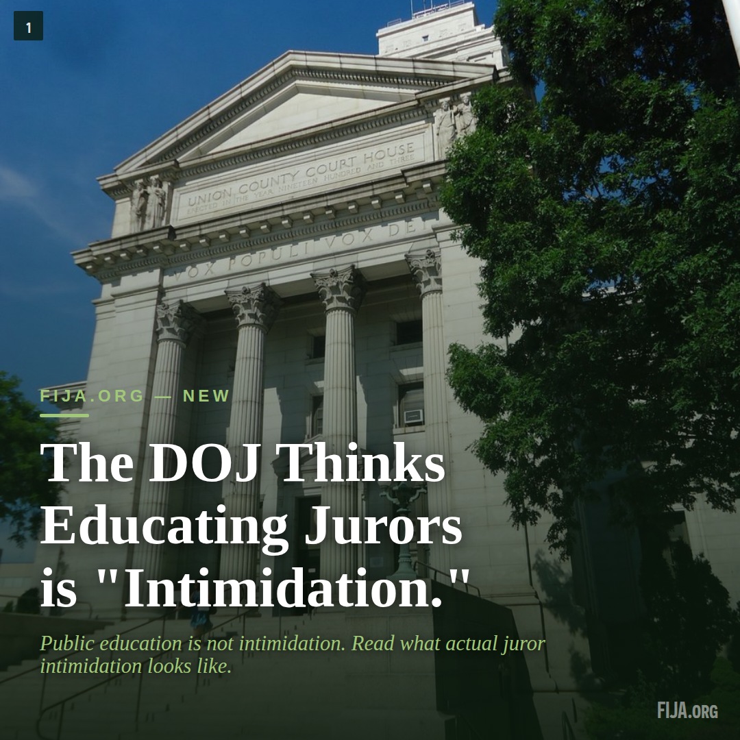 FIJA.org — learn about jury nullification tweet media