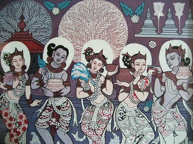 When young, splashed water as  whole country that neighbour splashed water only costal lines of border scattered now claimed traditional, ate rice made in Burma now put made in neighbour,ate neighbour food that name is still same, surprised that neighbour put mine in their name