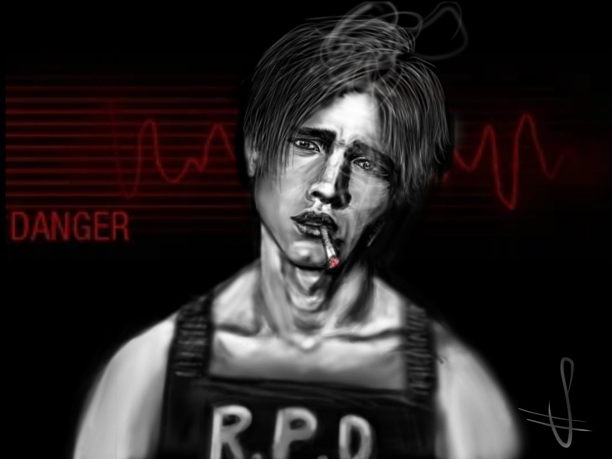 ezakofyore's tweet image. Leon sparking up on his first day
#residentevil #leonkennedy #airbrush #art #clipstudiopaint