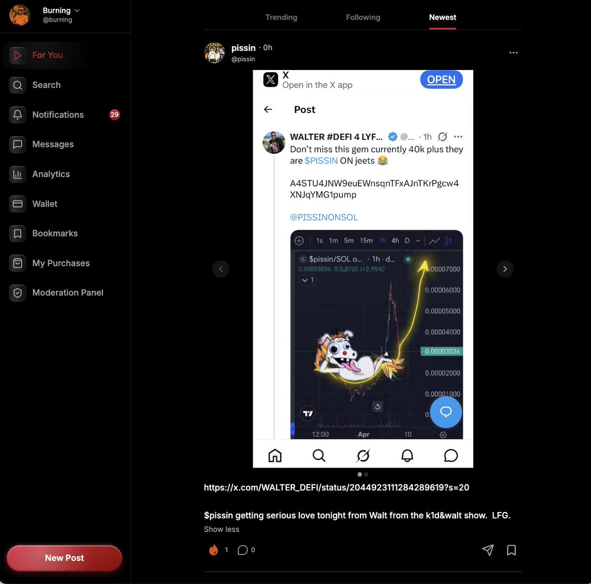 Burning tweet media